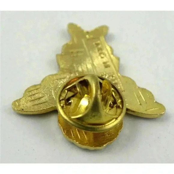 Vintage Alaskan Angel Child Pin Alaska Eskimo Star Hat Lapel - Picture 3 of 4